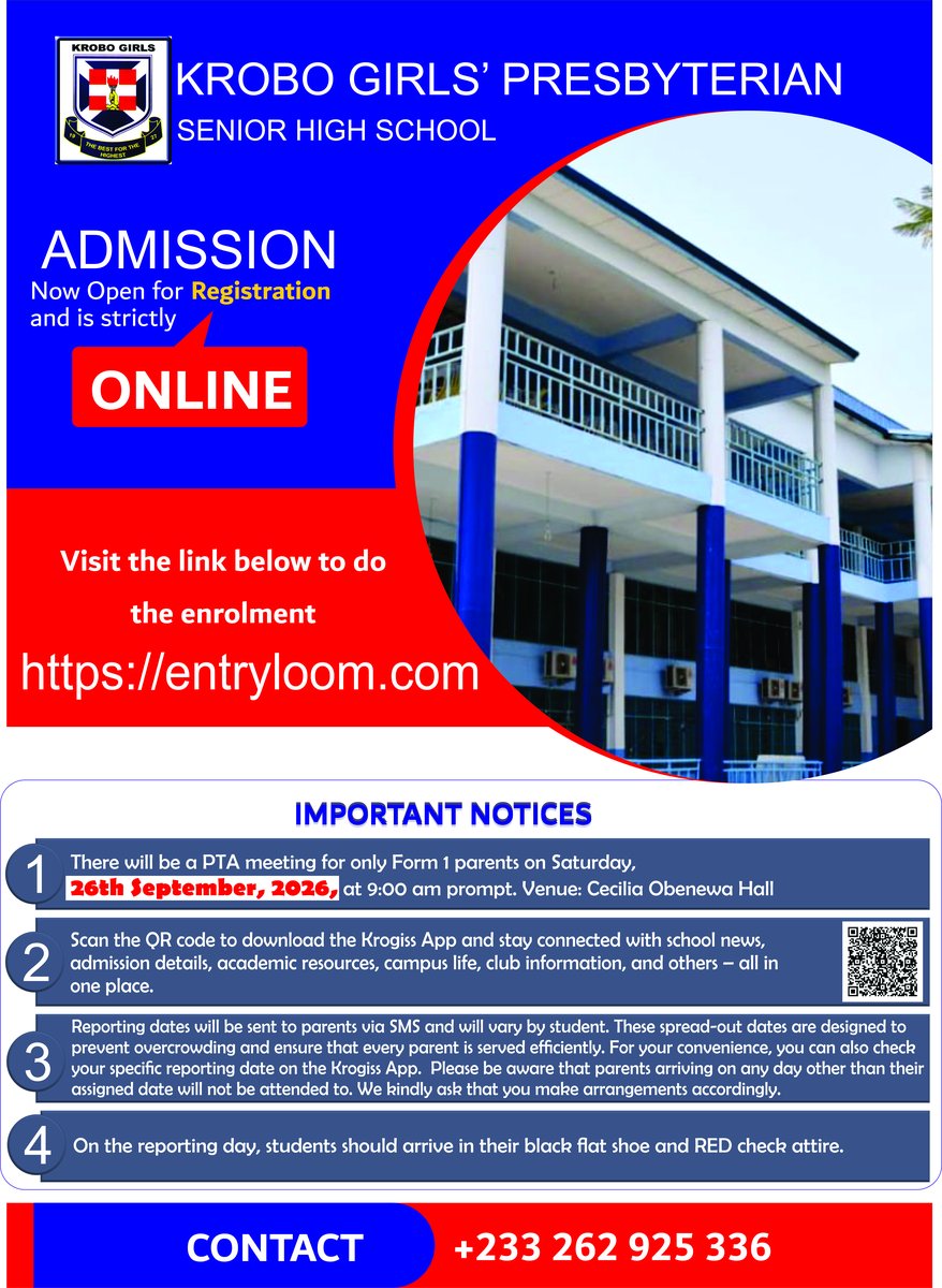 School Admission Flyer 2026